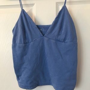 Pacsun blue crop top